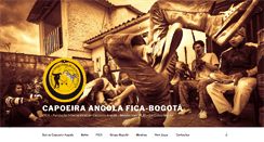 Desktop Screenshot of capoeira-angola-bogota.info