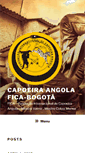 Mobile Screenshot of capoeira-angola-bogota.info