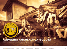 Tablet Screenshot of capoeira-angola-bogota.info